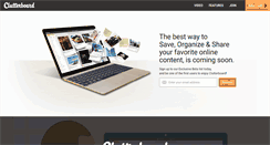 Desktop Screenshot of clutterboard.com